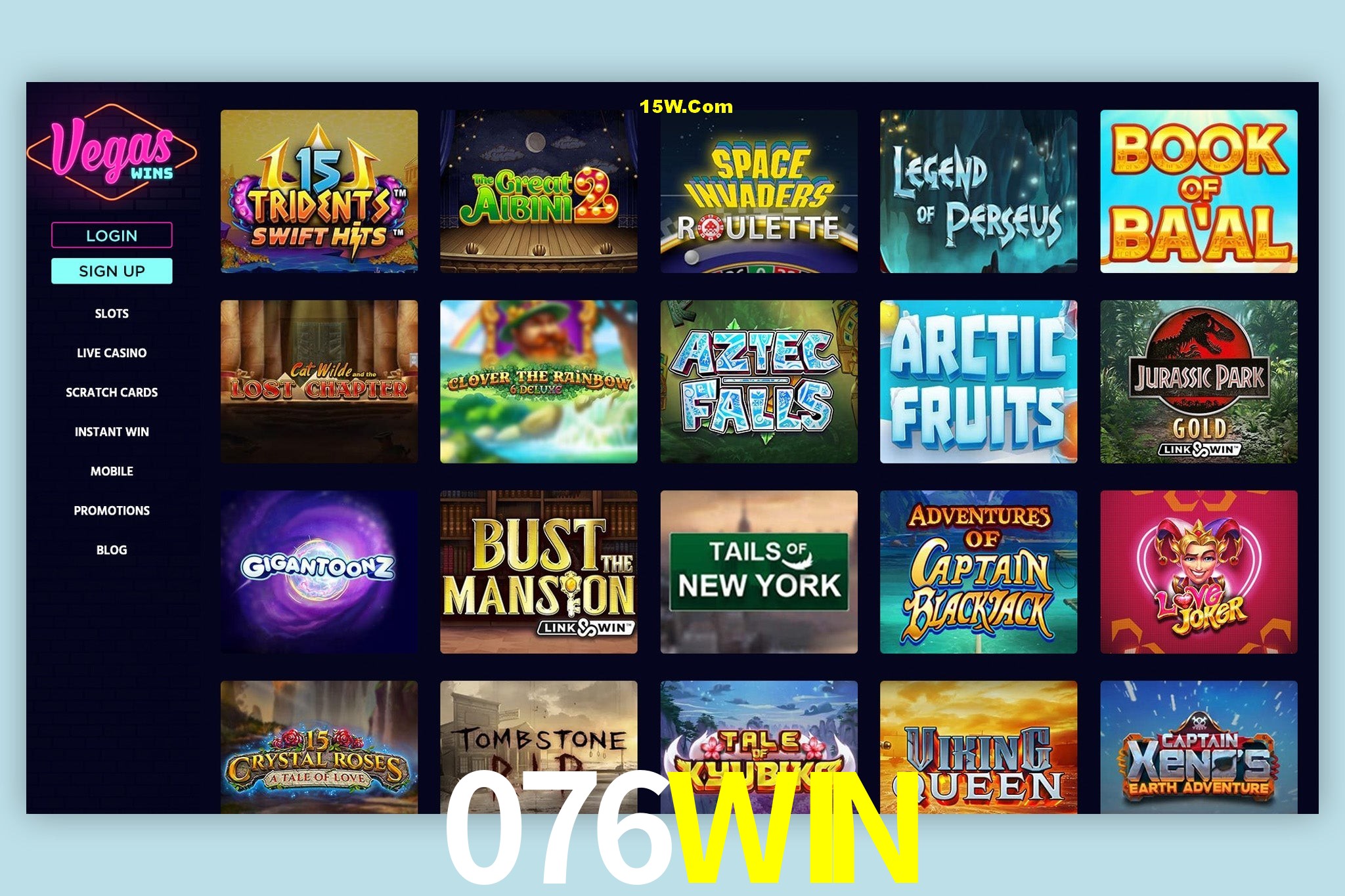 Game Providers 076WIN